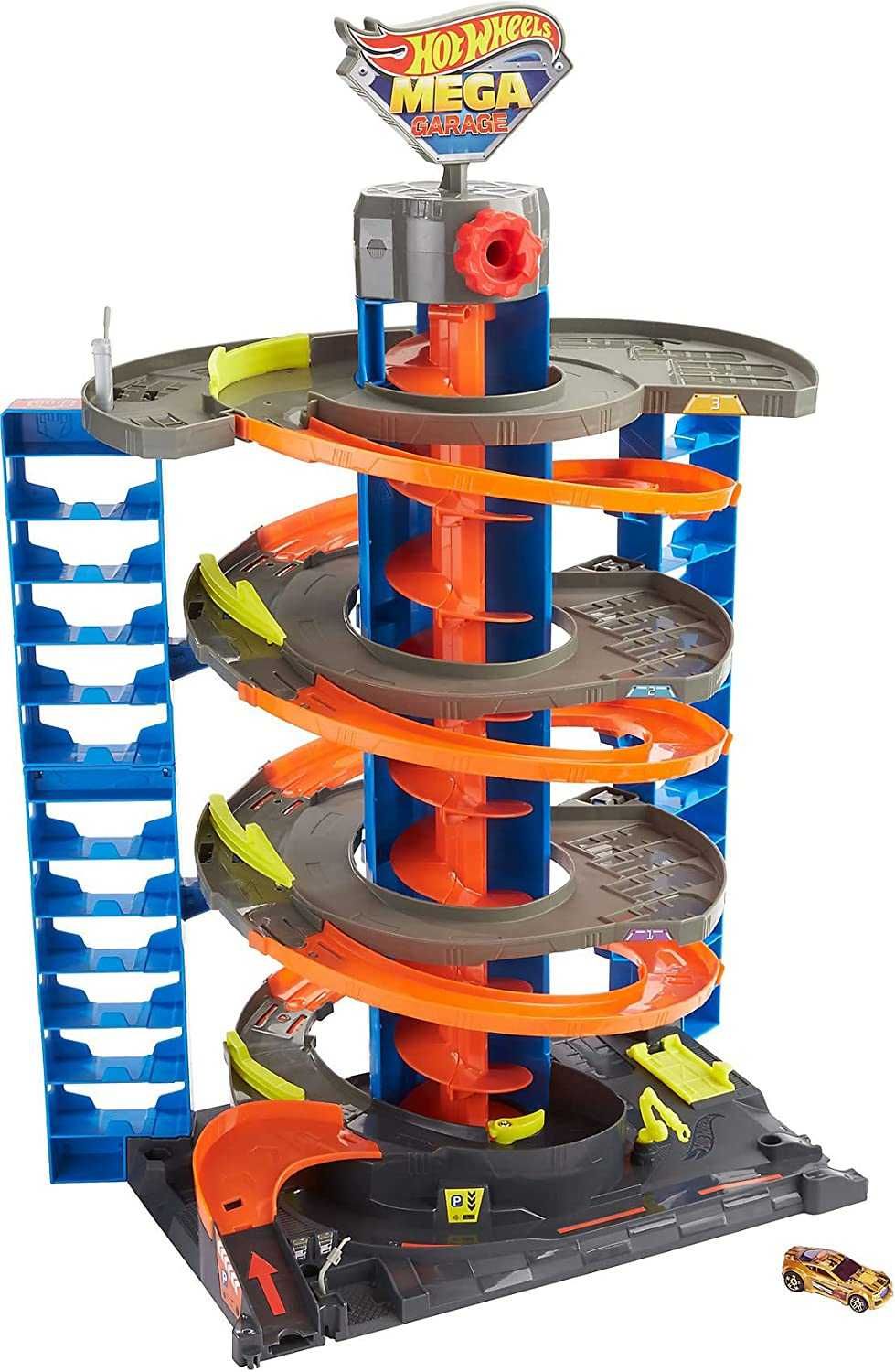 Hot Wheels City Mega Garage Parking, 70 cm, хот вілс гараж