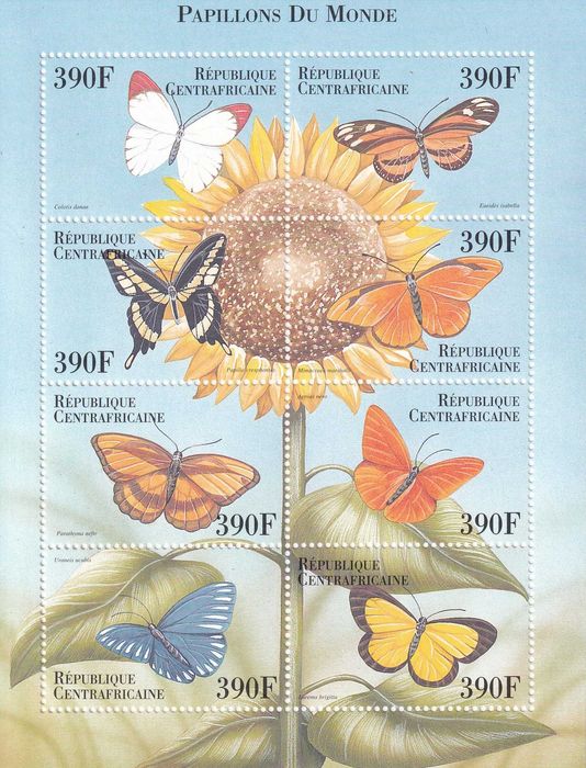 RŚA 2000 cena 10,90 zł kat.15€ - motyle