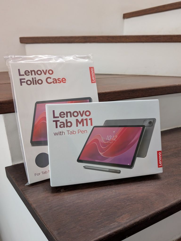 Tablet Lenovo Tab M11 + capa Lenovo Folio Case