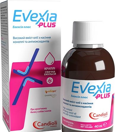 Evexia plus. Евексія для котів та собак