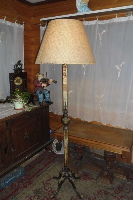 Antyk Lampa stojąca sprawna