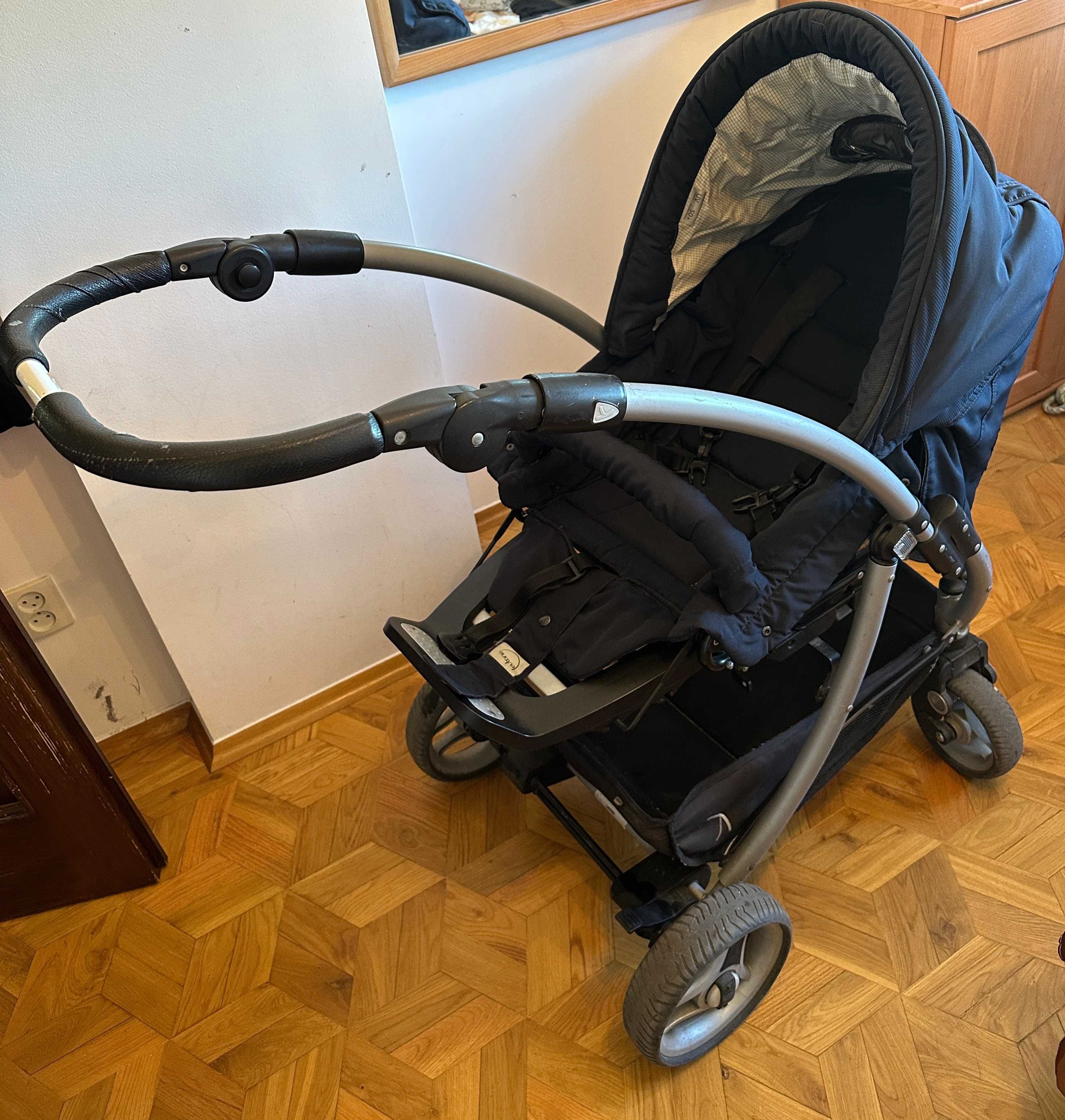 Wózek spacerówka + gondola Teutonia Lambda