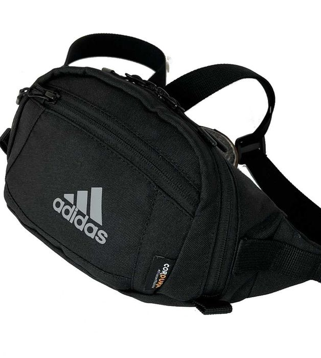 Сумка-бананка Adidas Cordura, чорна 1000D