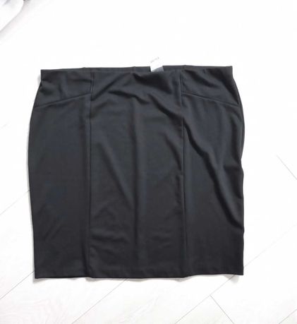 Nowa czarna spódniczka (bardzo duży rozmiar) 112 cm pas