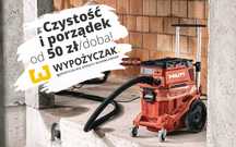 Odkurzacz przemysłowy / budowlany / do pyłu / sucho i mokro - WYNAJEM