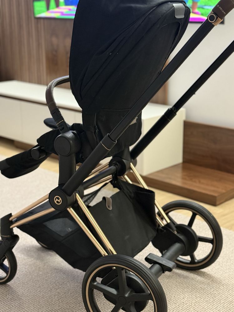 Cybex E-Priam com assento (Ler Descricao)