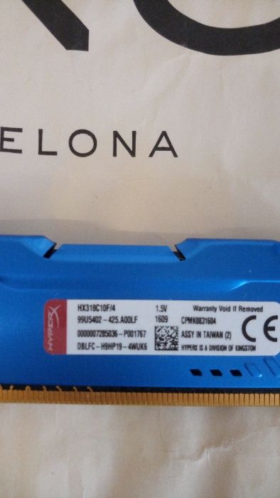 8gb a 1800mhz da hyperx Kingston