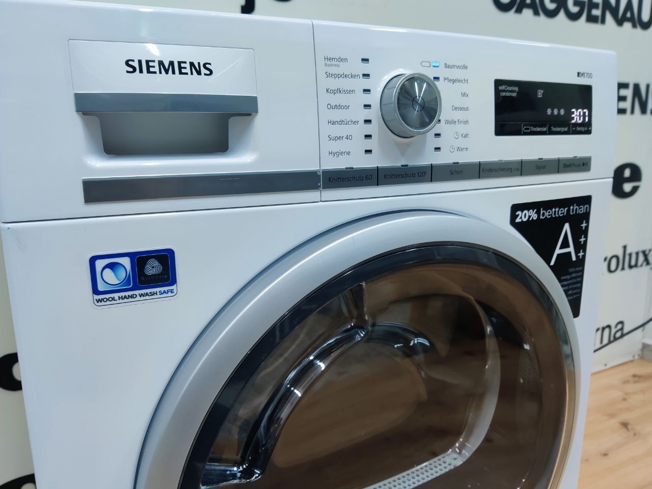 Сушильна машина Siemens™ iQ700 EXTRA KLASSE. Чорний Люк! Germany!