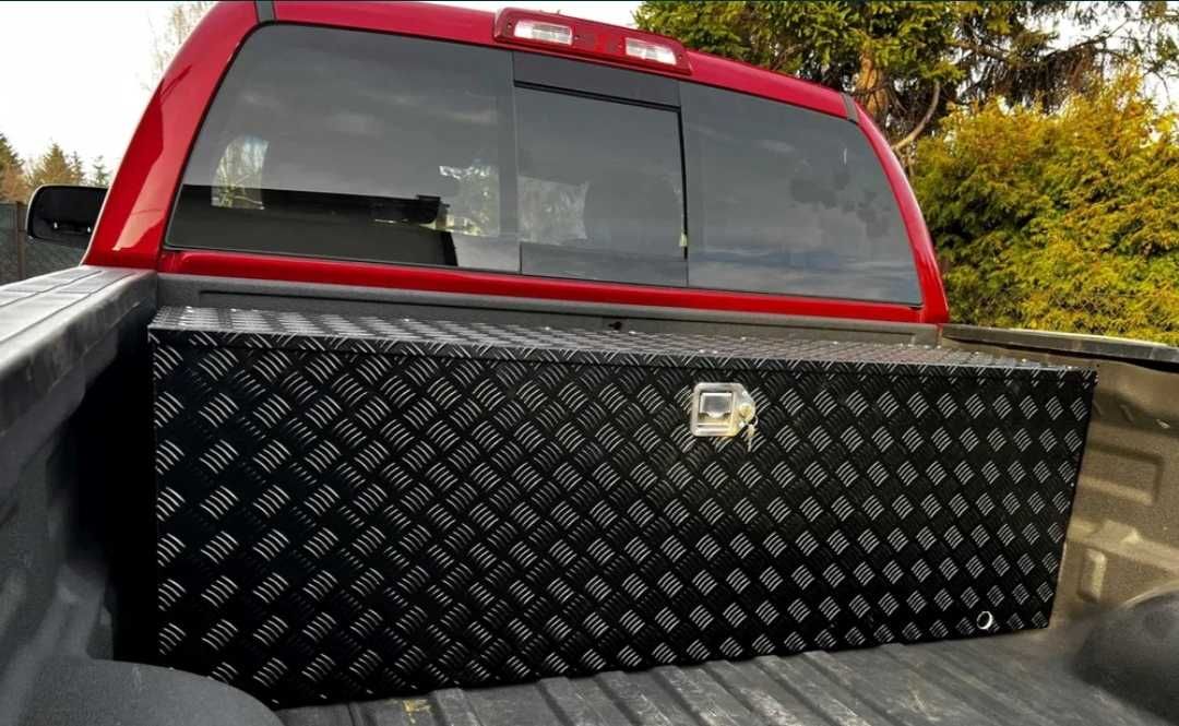 Skrzynia aluminiowa na pickup, bagażnik dachowy, camper teardrop offro