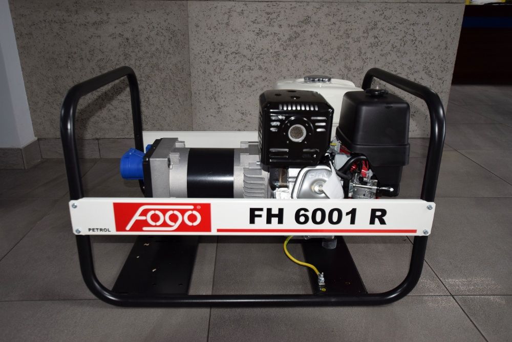 Agregat prądotwórczy FOGO FH6001R AVR 6kW 230V HONDA