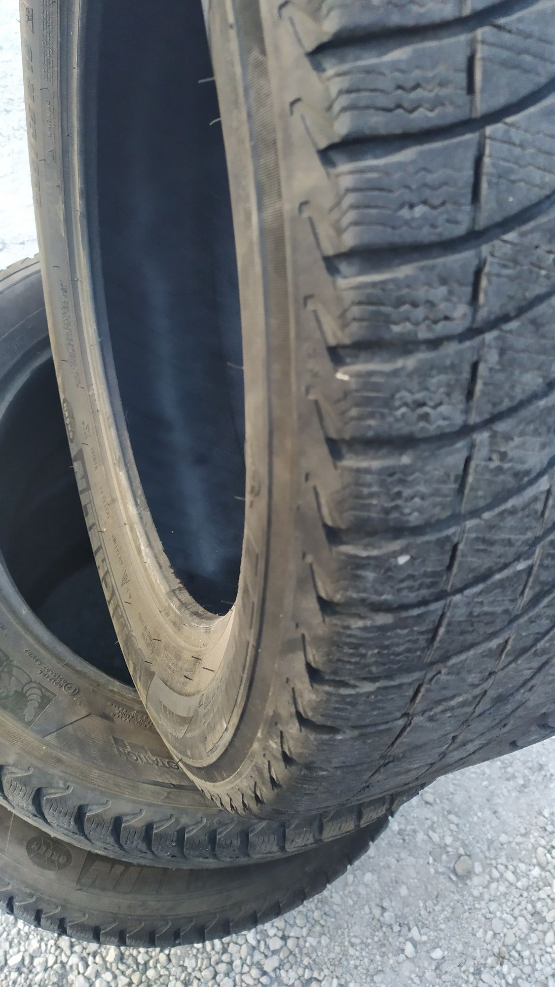 Зимняя резина Michelin latitude alpin 235/55/R18 б/у