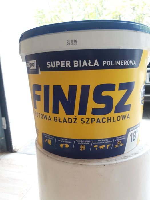Finish gotowa gładź szpachlowa 18 kg