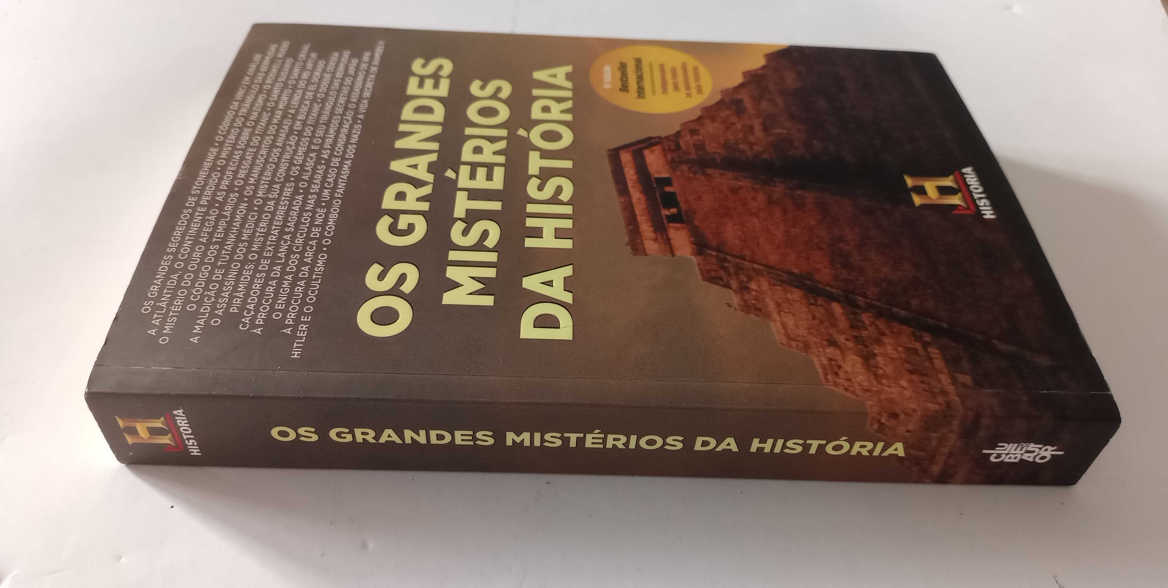 Os Grandes Mistérios da História c/ marcador - Novo