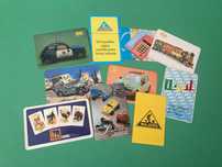 Lote de Calendários marcas de Brinquedos Anos 80 Pepe Osul Majora