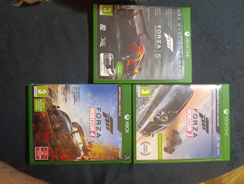 Sprzedam FORZA HORIZON 3,4,5