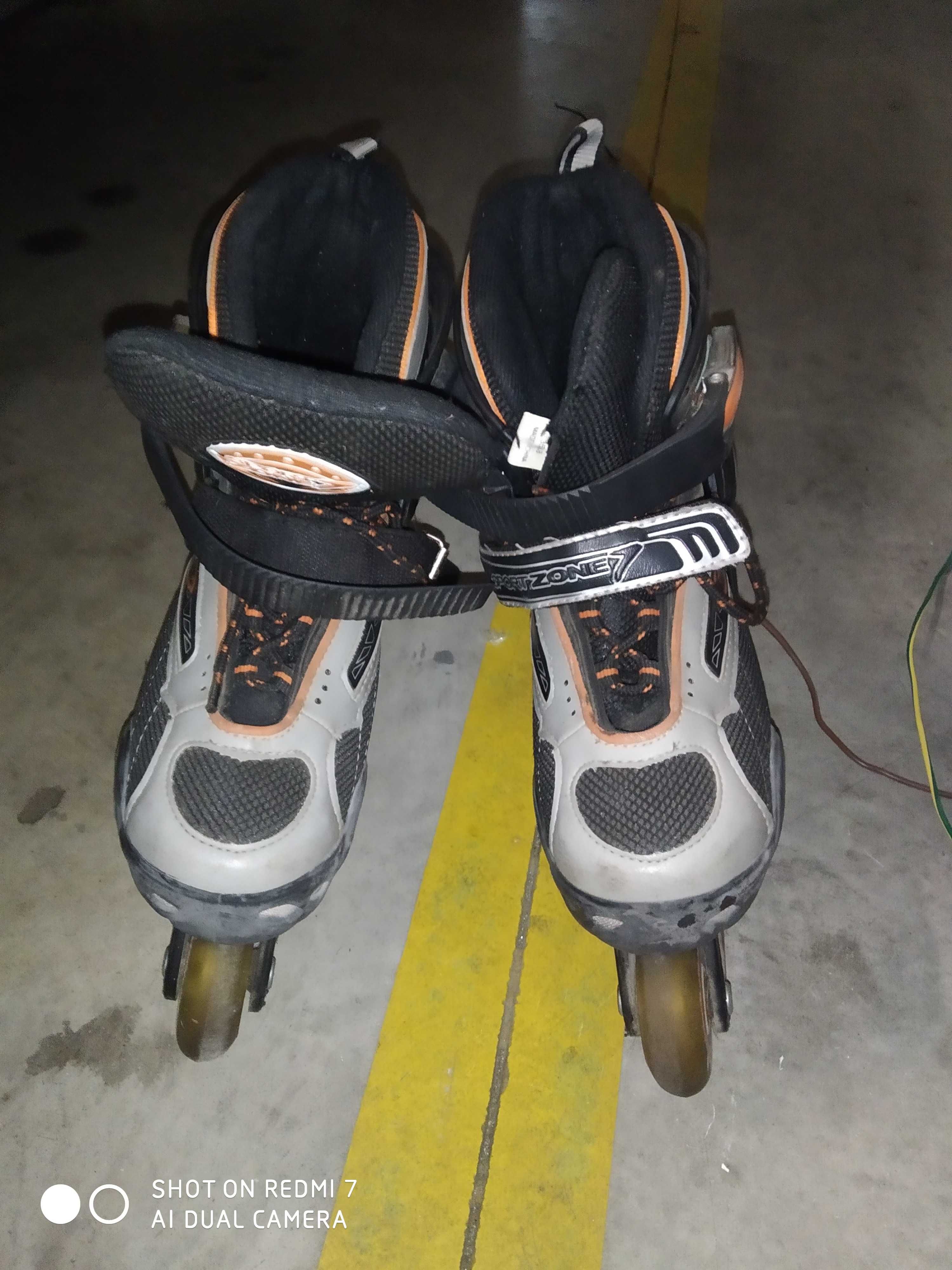 Patins em linha ajustável 36/38