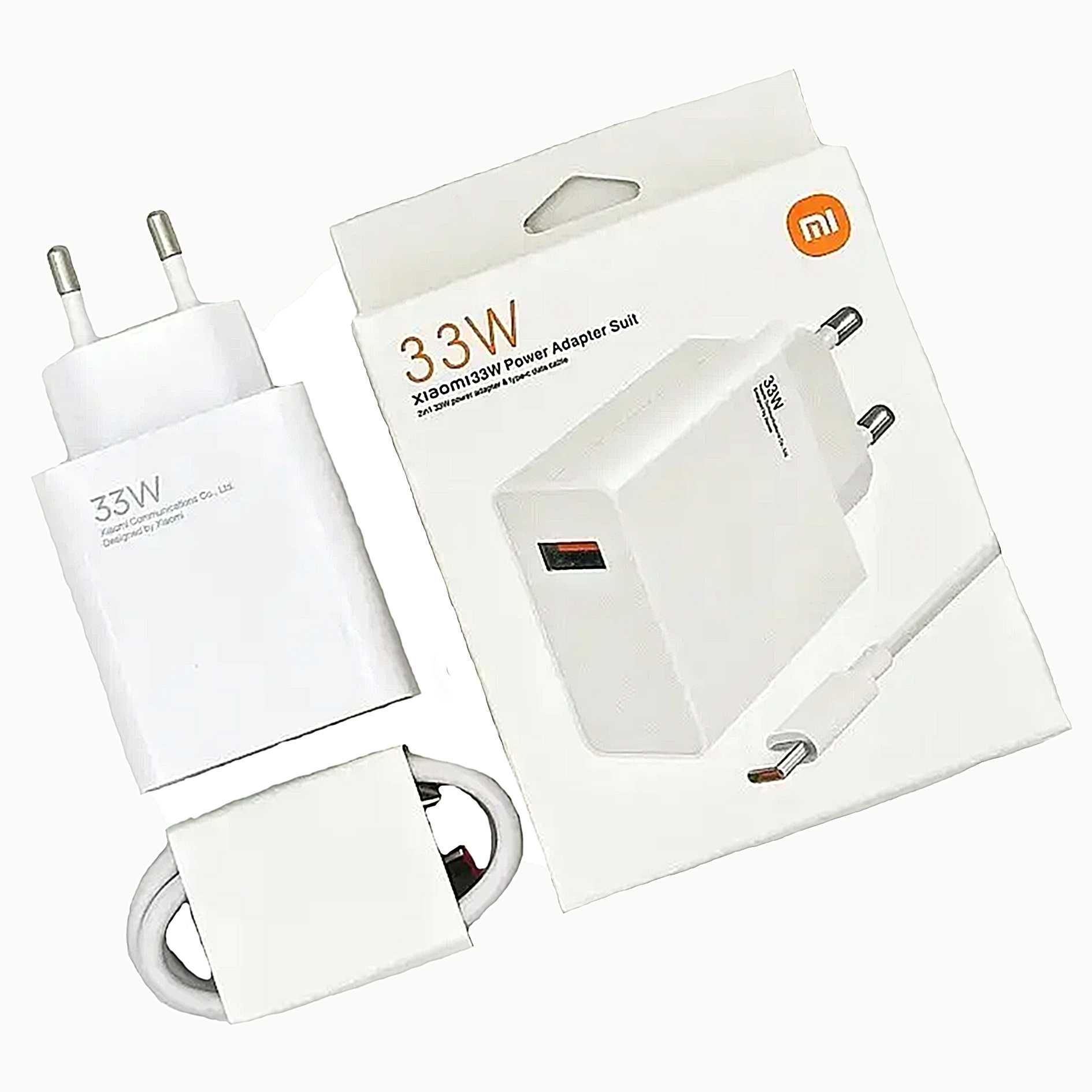 Зарядка Xiaomi 33 вт + кабель type C