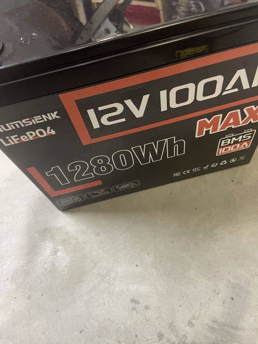 Nowy alumulator lifepo4 100ah 12v bms + ladowarka 20a