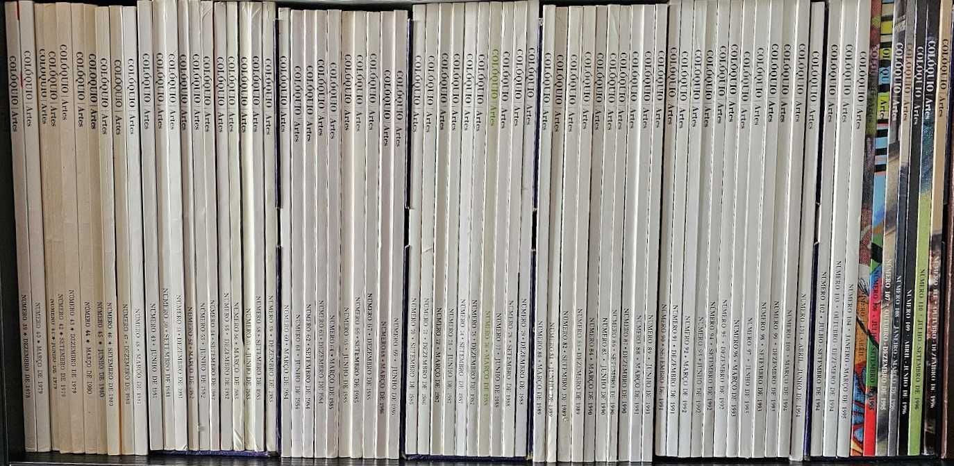 Magnífica Coleção Revistas Colóquio Artes