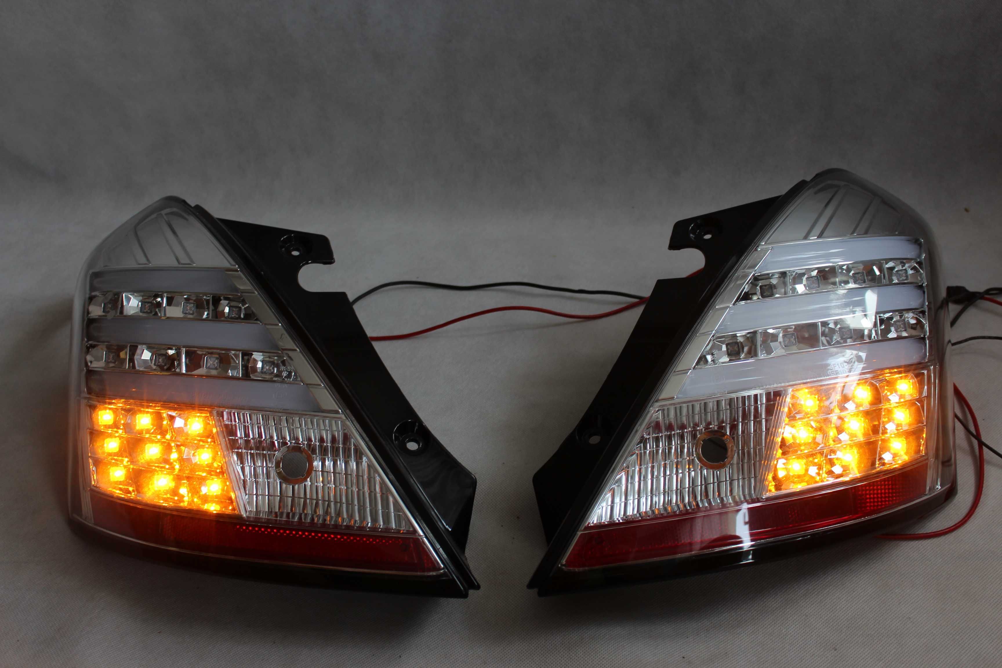 Lampy tył tylne Suzuki SWIFT mk7 10-17 Led Bar NEON TUNING CHROM NOWE!