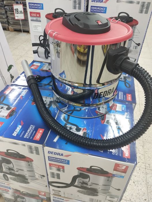 Odkurzacz kominkowy Dedra 1200 W 20 L