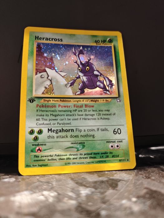 Karty holo 1st edition ! Unikaty neo Genesis pokemon
