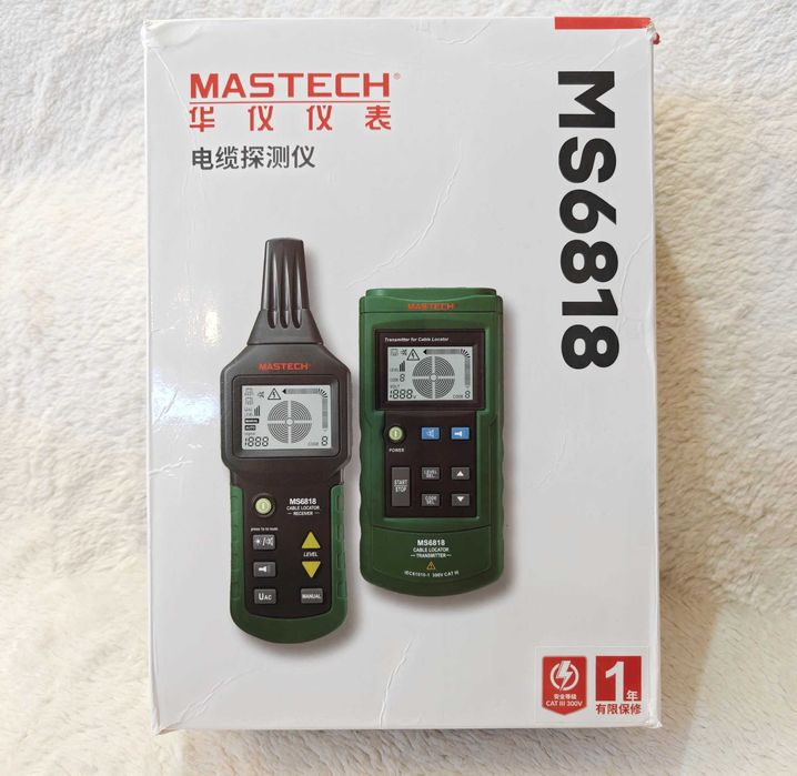 Mastech MS6818 ОРИГИНАЛ! Кабельный тестер детектор скрытой проводки.