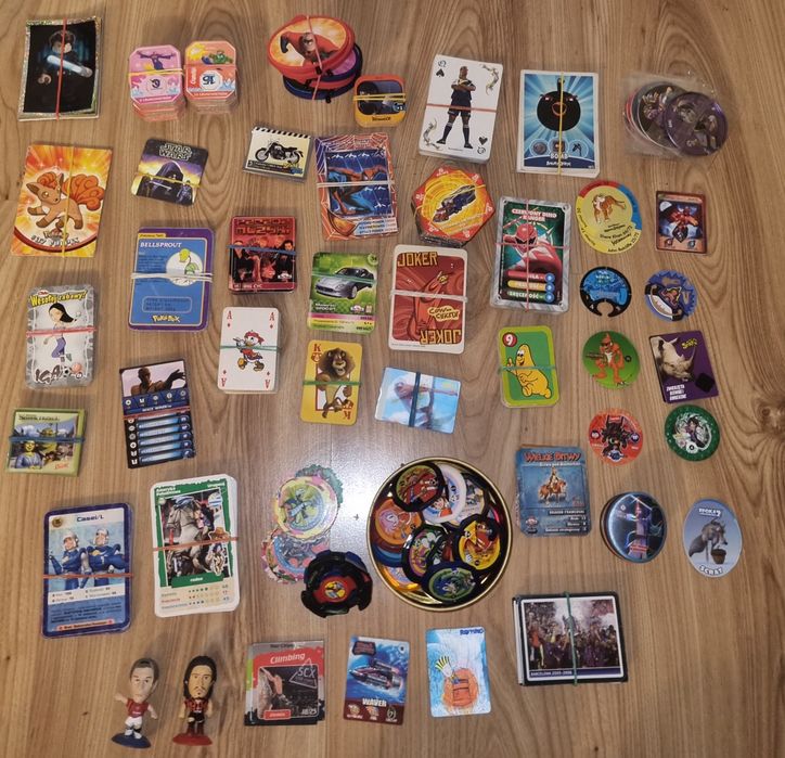 Karty Tazo Figurki komisy pokemon itd