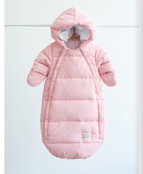 Зимовий комбінезон конверт для дівчинки Mag baby 0-6 місяців