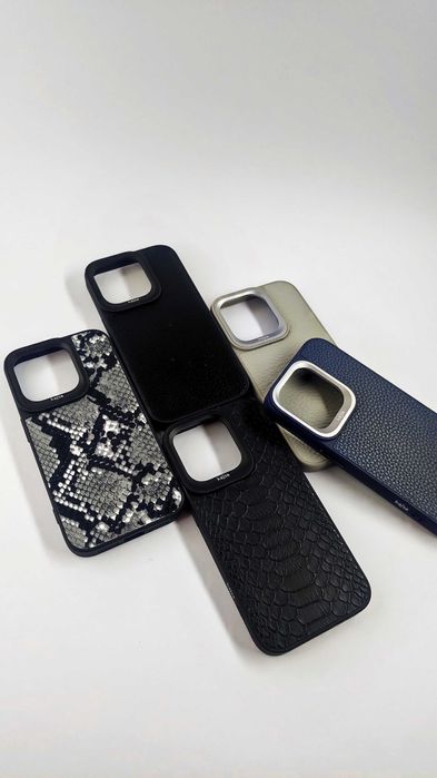 Шкіряний чохол Kajsa Snake Apple iPhone Magsafe / чехол айфон кожаный