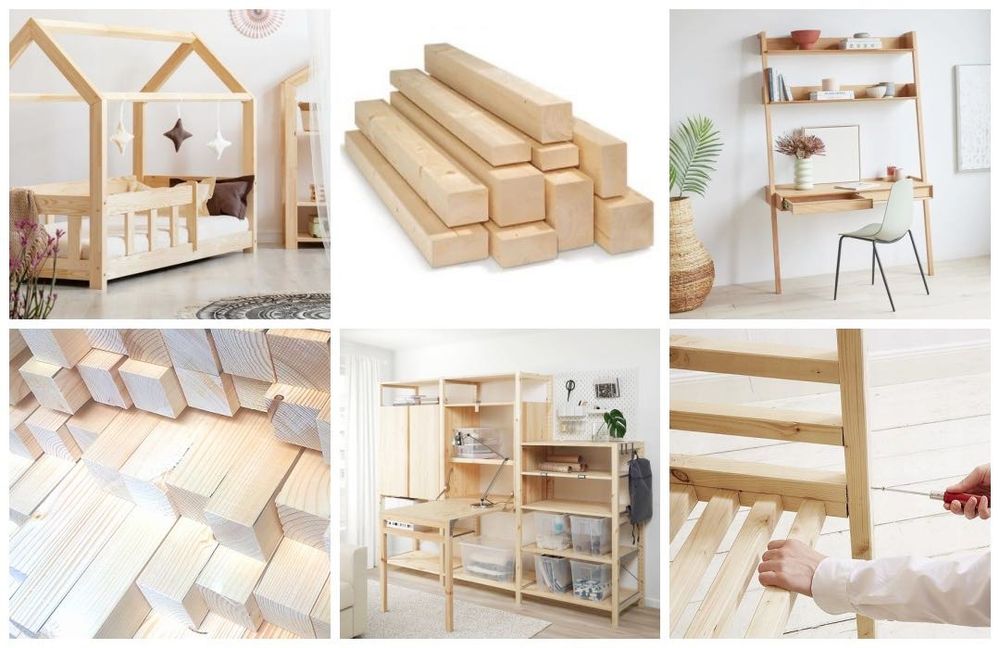 kantówka drewniana heblowana , kantówki świerk , legary , belki surowe