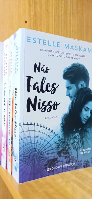 Os 4 Livros da coleção Já te disse que te amo