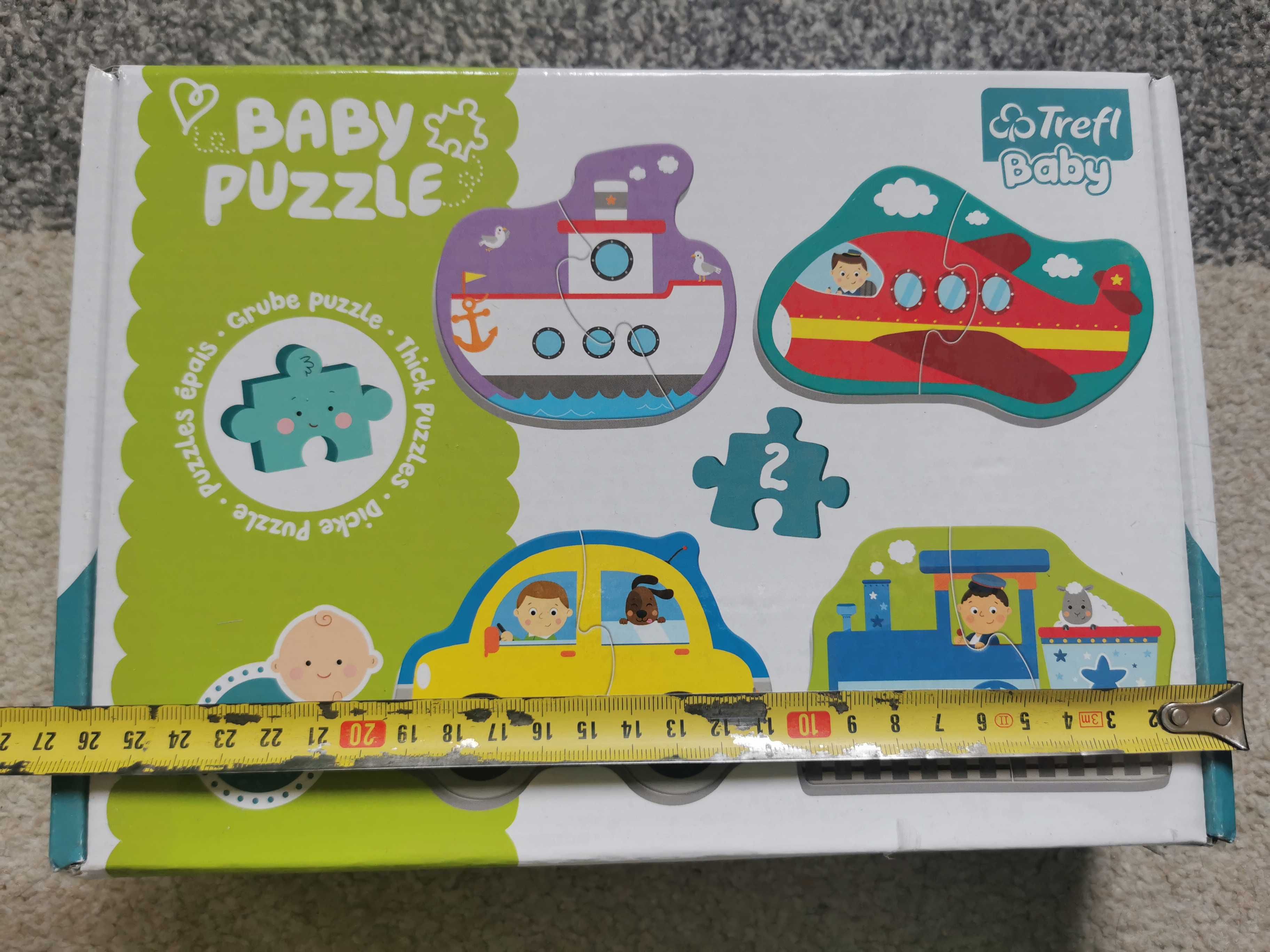 Nowe grube Puzzle Baby Pojazdy Trefl
