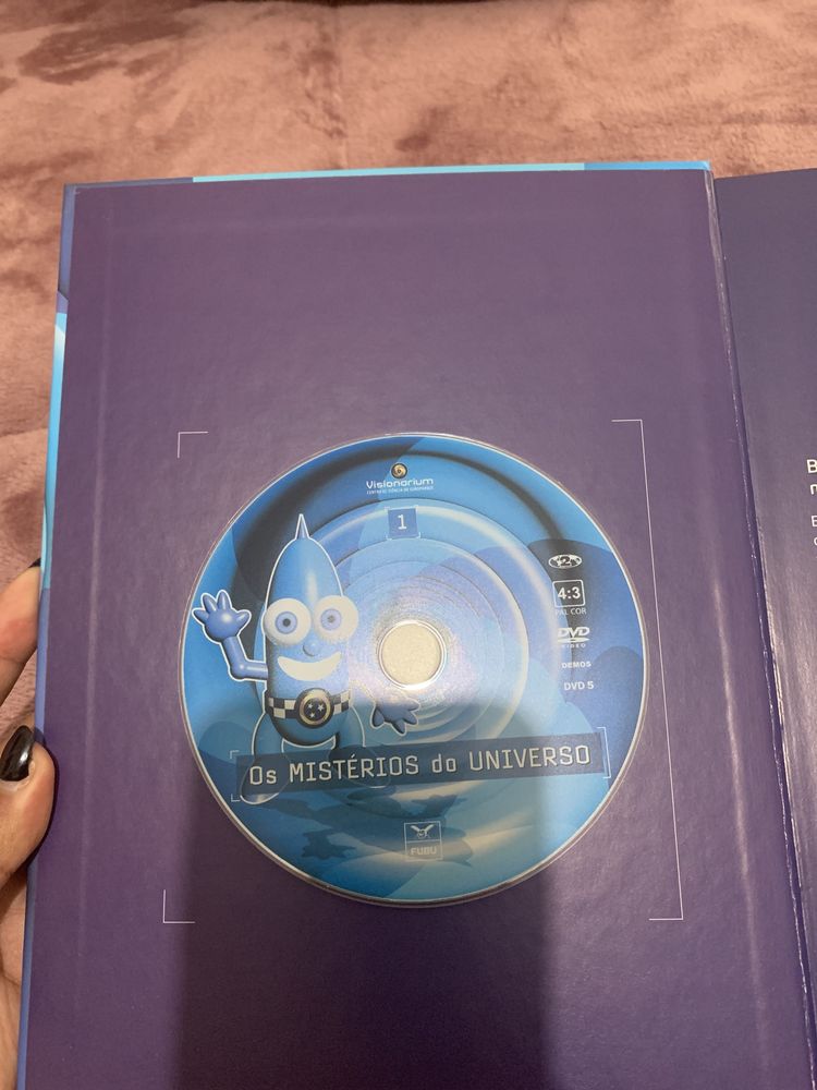 “Os mistérios do universo” coleção “Odisseia da Ciência” c/ DVD