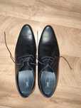 Buty pantofle męskie czarne półbuty buty wizytowe ASOS 45/46