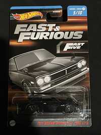 Hot Wheels Fast & Furious 3 1971 Nissan Skyline H/T 2000 GT-R