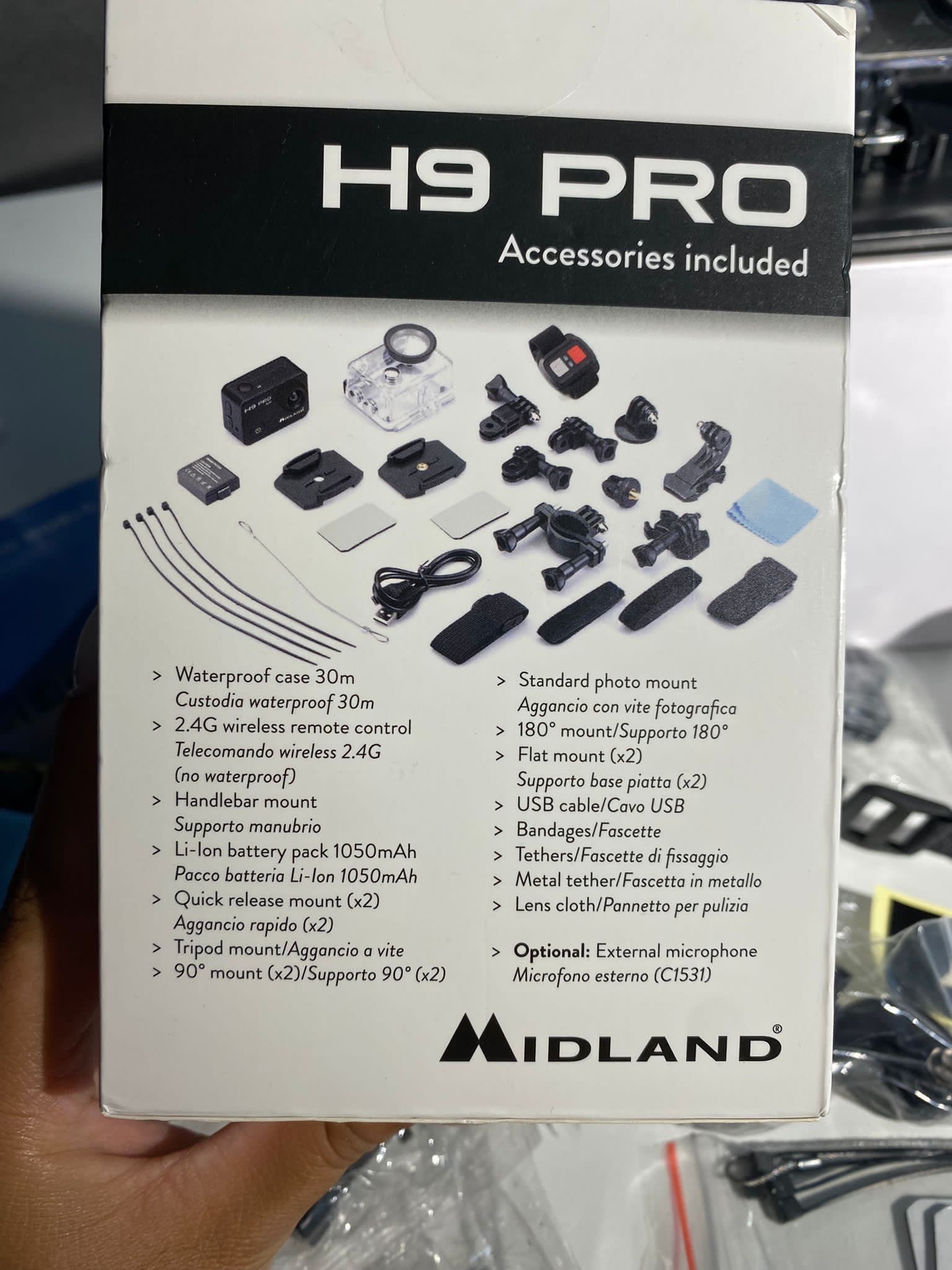 Go Pro ( MIDLAND H9 Pro )