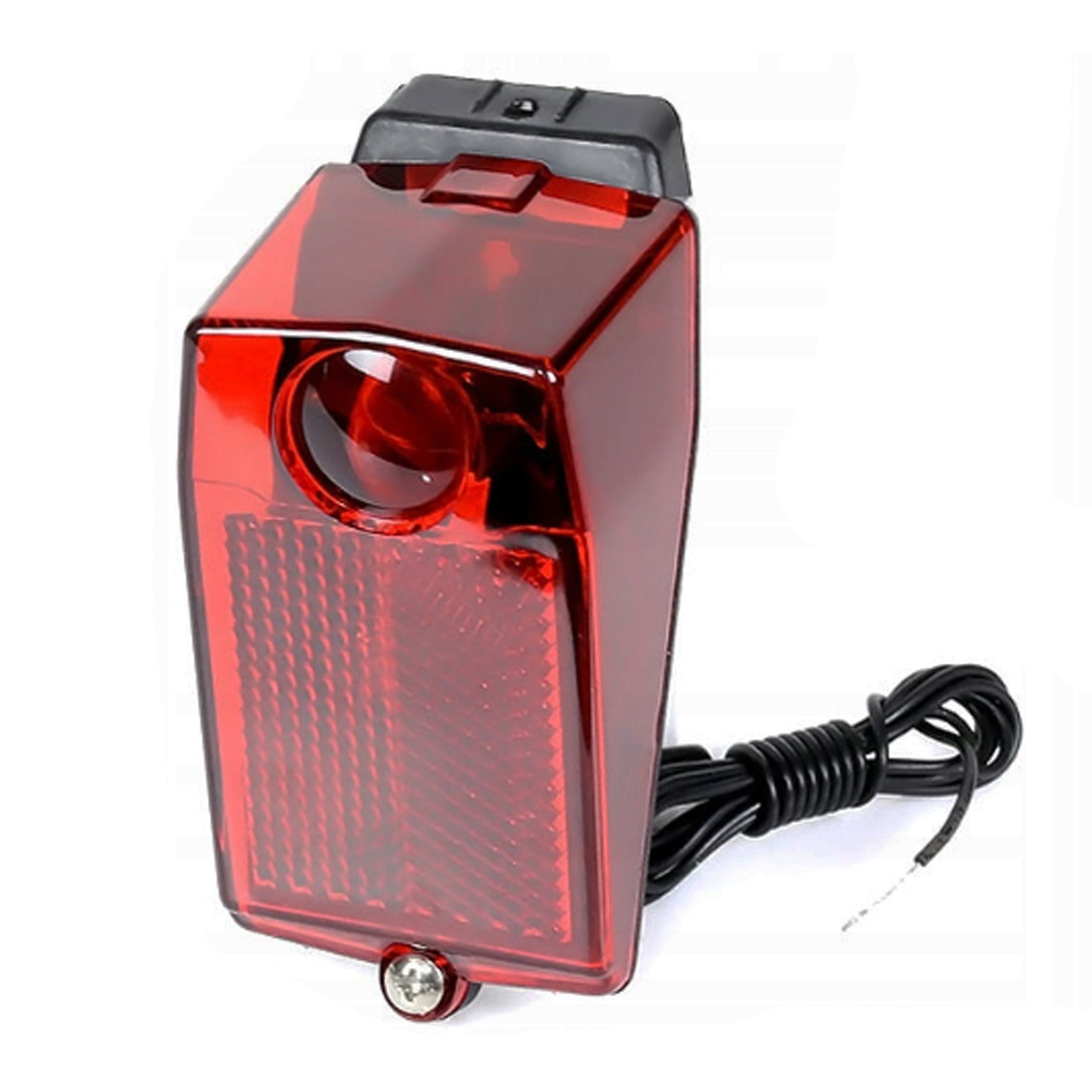Lampka rowerowa na błotnik dynamo prądnica tył dioda LED lampa