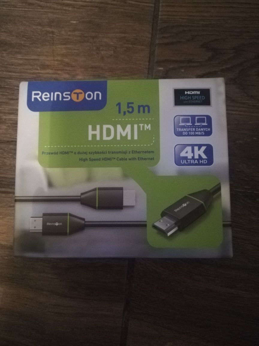 Kabel hdmi o dużej szybkosci transmisji z internetem