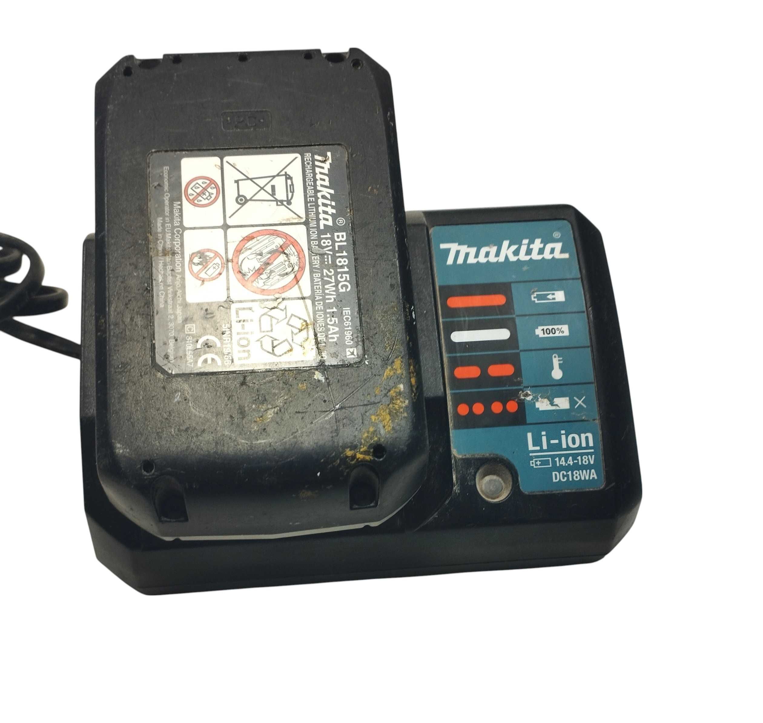Wyrzynarka MAKITA JV183D + Akumulkator + Ładowarka