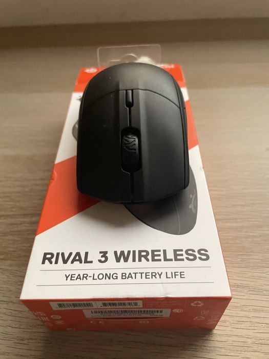 Rato steelseries rival wireless 3