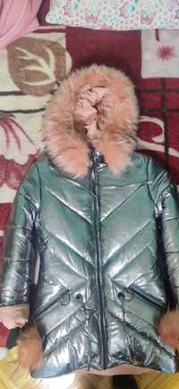 Куртка зимова для дівчинки