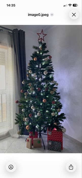 Árvore Natal 210cm