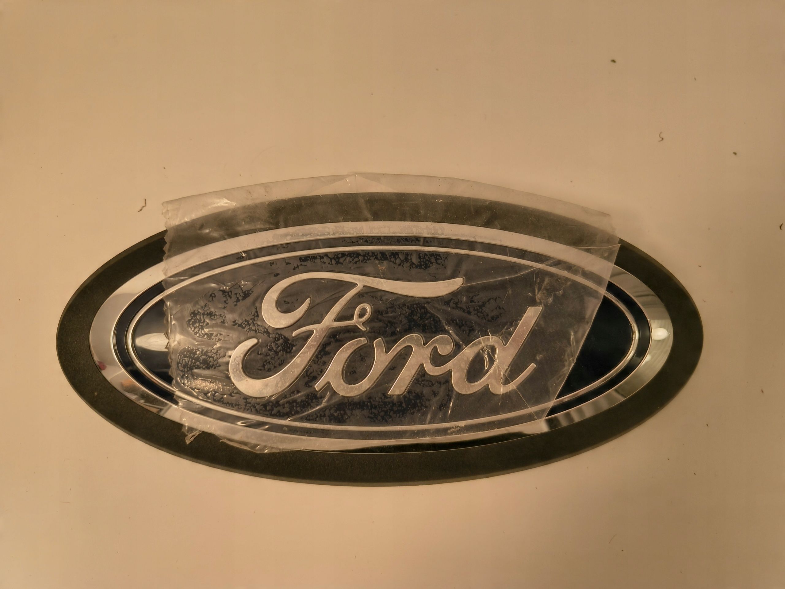 Ford Grill Atrapa Znaczek Emblemat przód Niebieski Usa