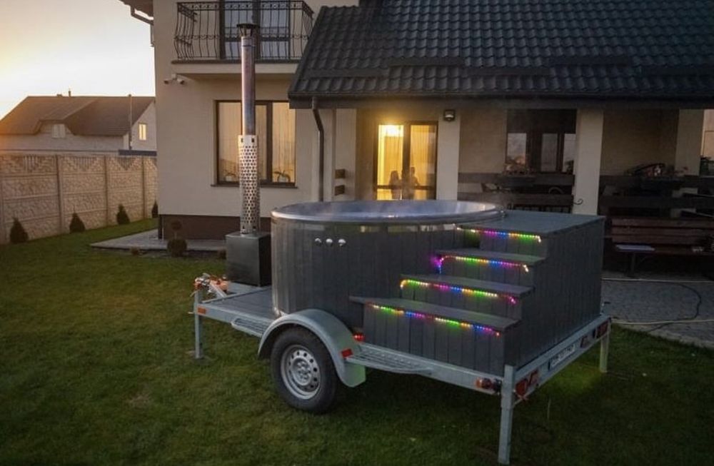 Чан джакузі СПА на колесах