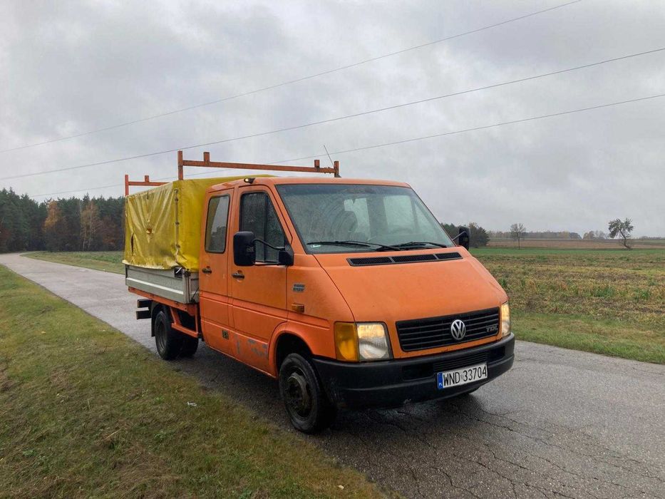 Volkswagen LT 40 DOKA 2.5 TDI Dubel Kabina Bliźniak Brygada 7 Osobowy