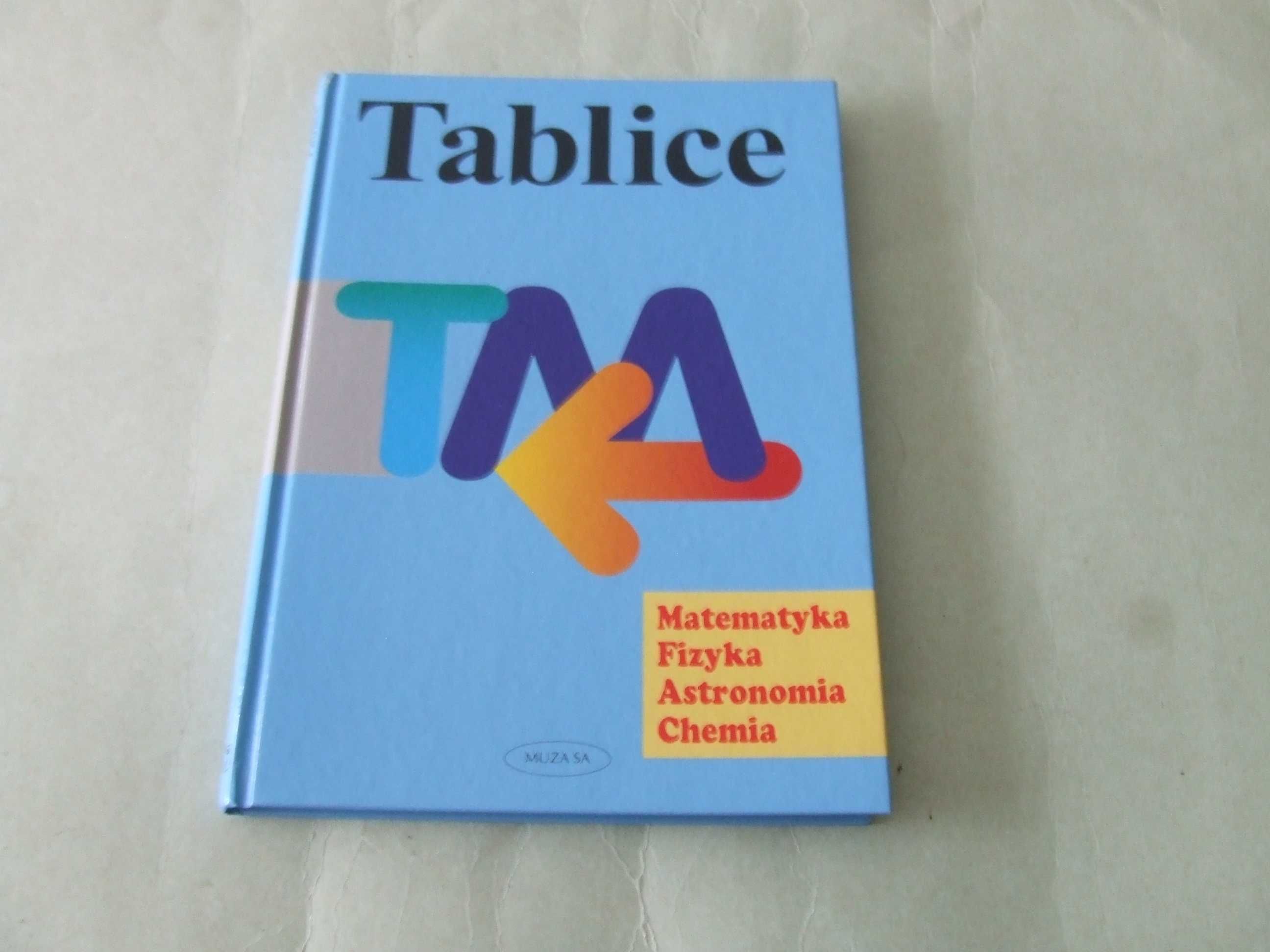 Tablice Matematyka Fizyka Astronomia + Matematyka 1 Zbiór  + Wzory