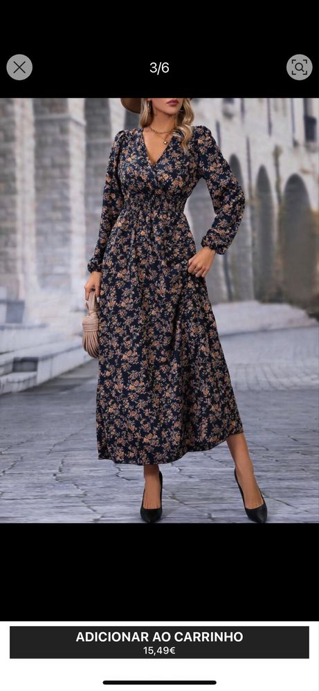 Vestido casual chic