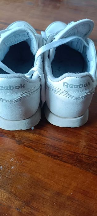 Buty sneakersy damskie/unisex Reebok Classic Leather(50151)r. 38 białe