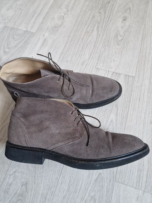 Туфли замшевые, ботинки мужские р.42
